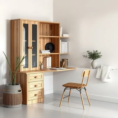 Escritorio en madera de haya Cazorla — Almadén