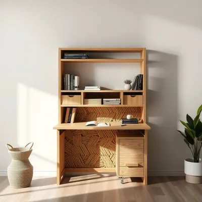 Escritorio elevable en madera de haya Gredos — Almadén