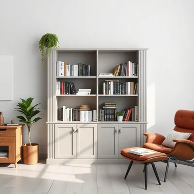 Librería baja con acabado mate Turia — Casa Verdi