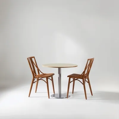 Silla de comedor de diseño artesanal Aitana — Nogalt