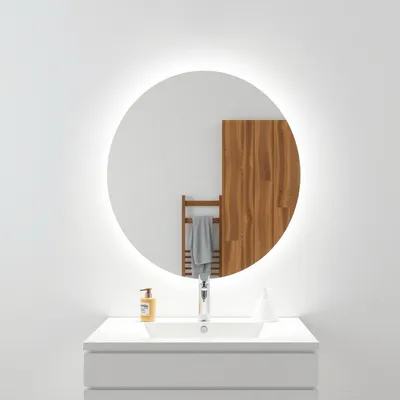 Espejo con luz de inspiración mediterránea Aitana — Almadén