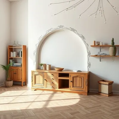 Estantería de pared de diseño artesanal Cazorla — Roblería