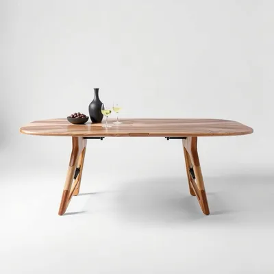 Mesa extensible de diseño artesanal Urbión — Taller Duero
