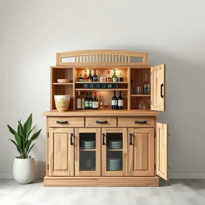 Mueble bar en chapa natural Urbión — Ribera Norte