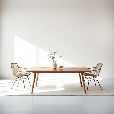 Mesa de centro de líneas rectas Cazorla — Nogalt