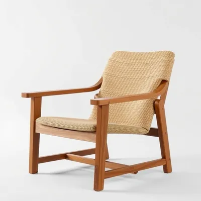 Silla tapizada en madera de haya Moncayo — Almadén