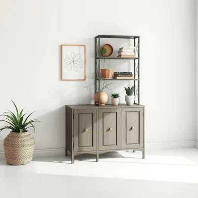 Estantería de pared con acabado mate Ancares — Taller Duero