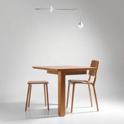 Silla de comedor de nogal Cazorla — Casa Verdi