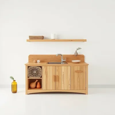 Estantería modular en madera de haya Genil — Casa Verdi