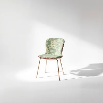 Silla tapizada de diseño artesanal Miño — Encina Roja