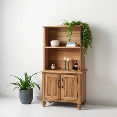 Estantería de pared en madera de haya Miño