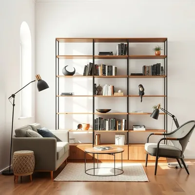 Librería modular de diseño artesanal Tajo — Encina Roja