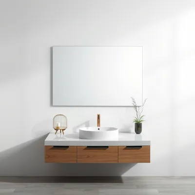 Espejo rectangular de inspiración mediterránea Nervión — Sierra Alba