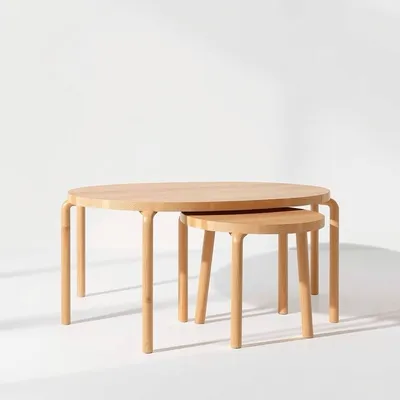 Mesa nido en chapa natural Tajo — Roblería