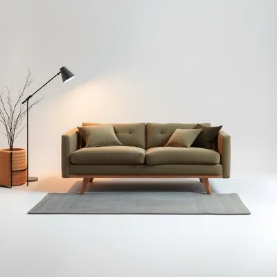 Mesita flotante de estilo nórdico Tajo — Nogalt