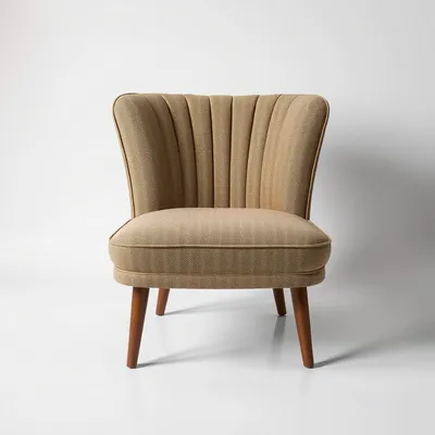 Silla tapizada de estilo nórdico Guadiana — Encina Roja