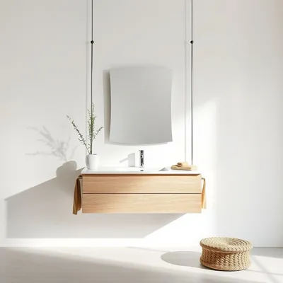 Mueble suspendido de inspiración mediterránea Aitana — Taller Duero