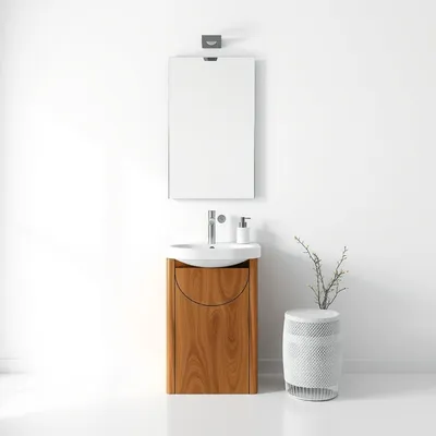 Columna de baño de diseño artesanal Ebro — Nogalt