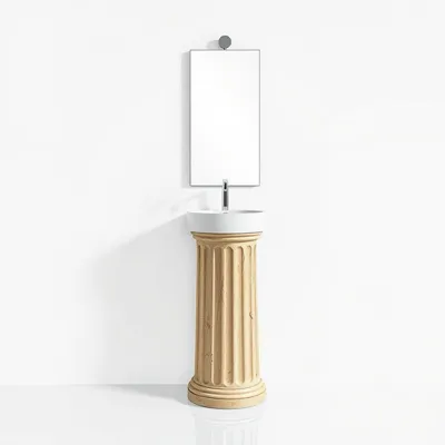 Columna de baño de inspiración mediterránea Miño — Ribera Norte
