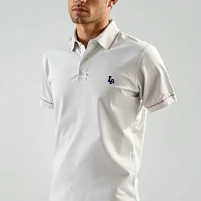 Polo de piqué con detalle bordado Laguardia — Encinar