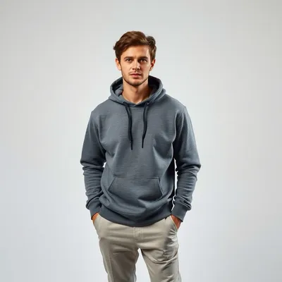 Sudadera con cremallera en tejido técnico Ribadeo — Índigo Norte