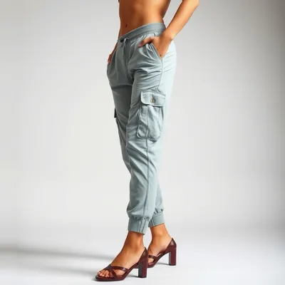 Pantalón cargo en tejido elástico Getaria — Garbo