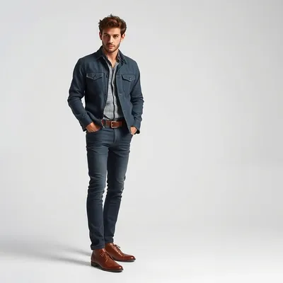 Vaquero slim de gasa Comillas — Levante Club