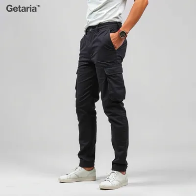 Pantalón cargo en tejido técnico Getaria — Fábula