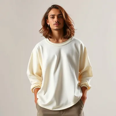 Jersey oversize de algodón orgánico Mojácar — Costalta