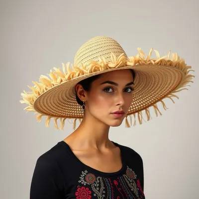 Sombrero de fieltro de pana Trujillo — Fábula