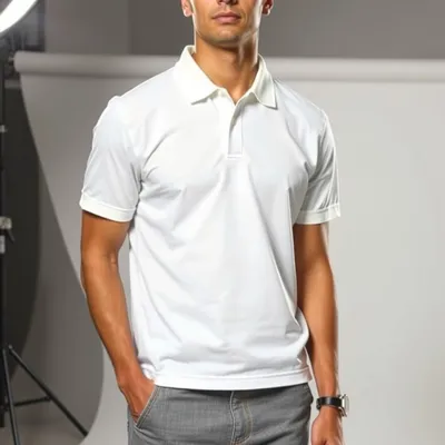Polo de piqué de lino lavado Alquézar — Hispalis