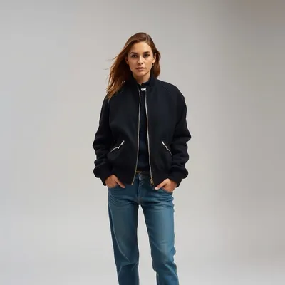 Bomber de lana merina Mojácar — Mistral & Co