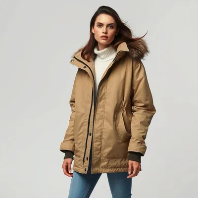 Parka de algodón orgánico Deià — Alondra