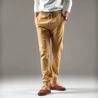 Pantalón jogger de algodón peinado Ribadeo — Jaraíz
