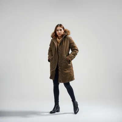 Parka de lino lavado Aínsa — Duna Sur