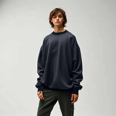 Jersey oversize de canalé Almagro — Garbo