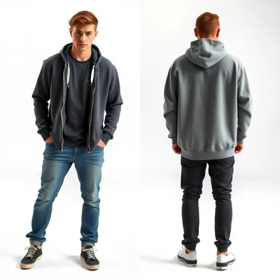 Sudadera con capucha de algodón orgánico Alquézar — Mistral & Co