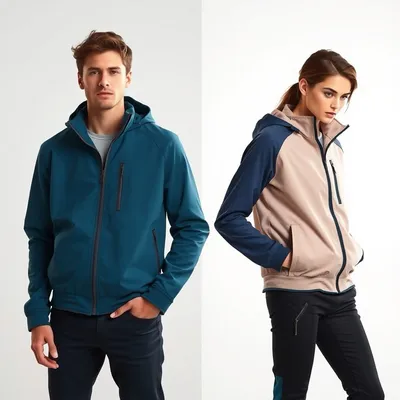 Chaqueta softshell en tejido elástico Baeza — Duna Sur