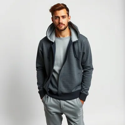 Sudadera con capucha de crepé Baeza — Costalta