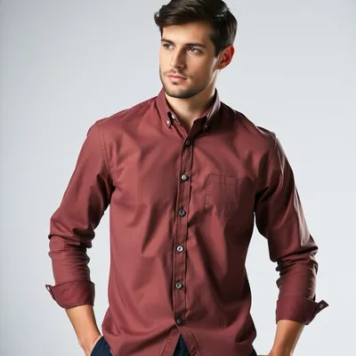 Camisa oxford de sarga Sepúlveda — Índigo Norte
