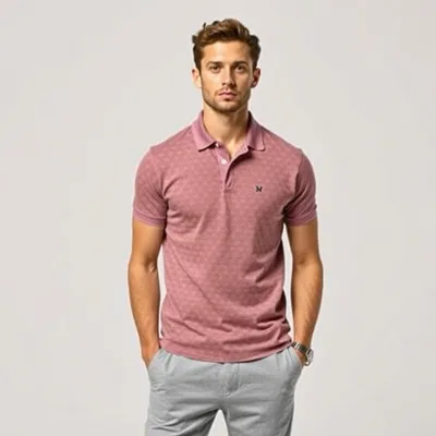 Polo de piqué de crepé Aínsa — Jaraíz
