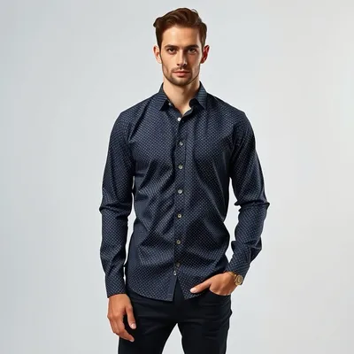 Camisa slim fit de pana Cudillero — Levante Club