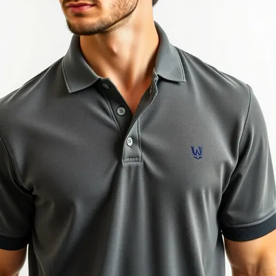 Polo de piqué con detalle bordado Cudillero — Alondra