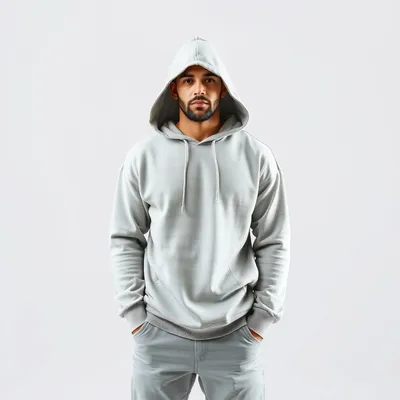 Sudadera con capucha de algodón peinado Llanes — Garbo
