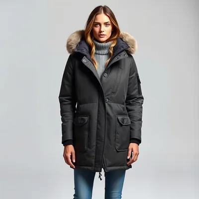 Parka de crepé Frigiliana — Garbo