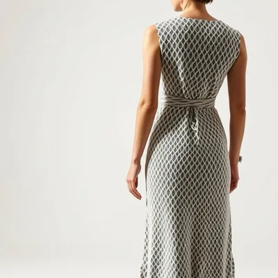 Vestido de punto de canalé Formentera — Levante Club