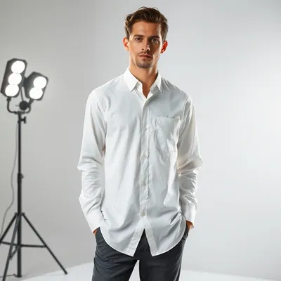 Camisa de lino de gasa Getaria — Garbo
