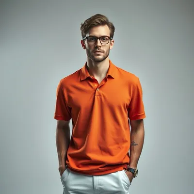 Polo de piqué de lino lavado Cadaqués — Bruma