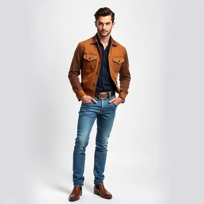 Vaquero slim de sarga Trujillo — Alondra