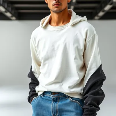 Sudadera con cremallera de lino lavado Getaria — Hispalis